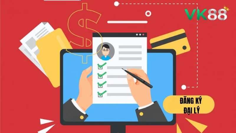 Hội viên chỉ cần cung cấp các thông tin cơ bản là có thể đăng ký trở thành đại lý