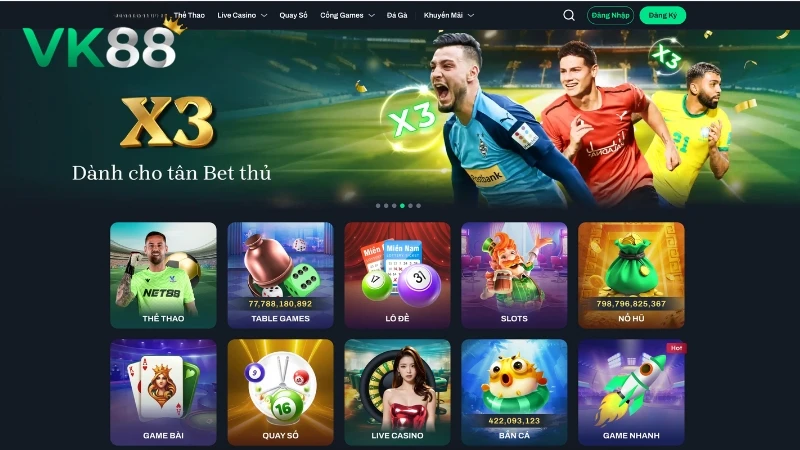 Nhà cái ra mắt năm 2018 và sở hữu hơn 5 triệu thành viên